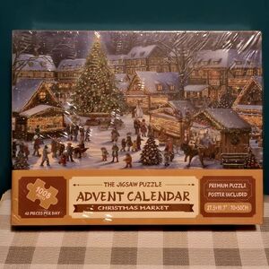Advent Calendar Christmas Market Jigsaw Puzzle